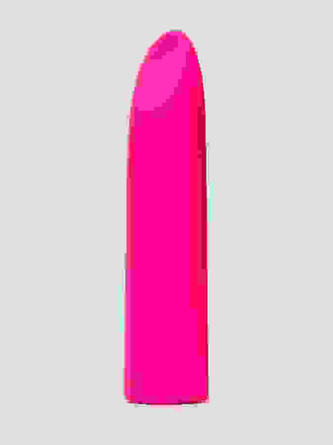 Lovehoney Sweet Kiss Rechargeable Silicone Lipstick Bullet Vibrator, Pink, hi-res